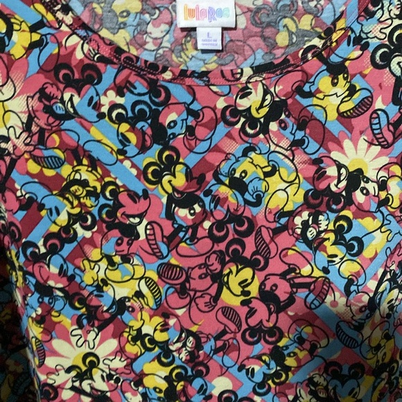 Disney style lularoe blouse size L - Picture 2 of 5